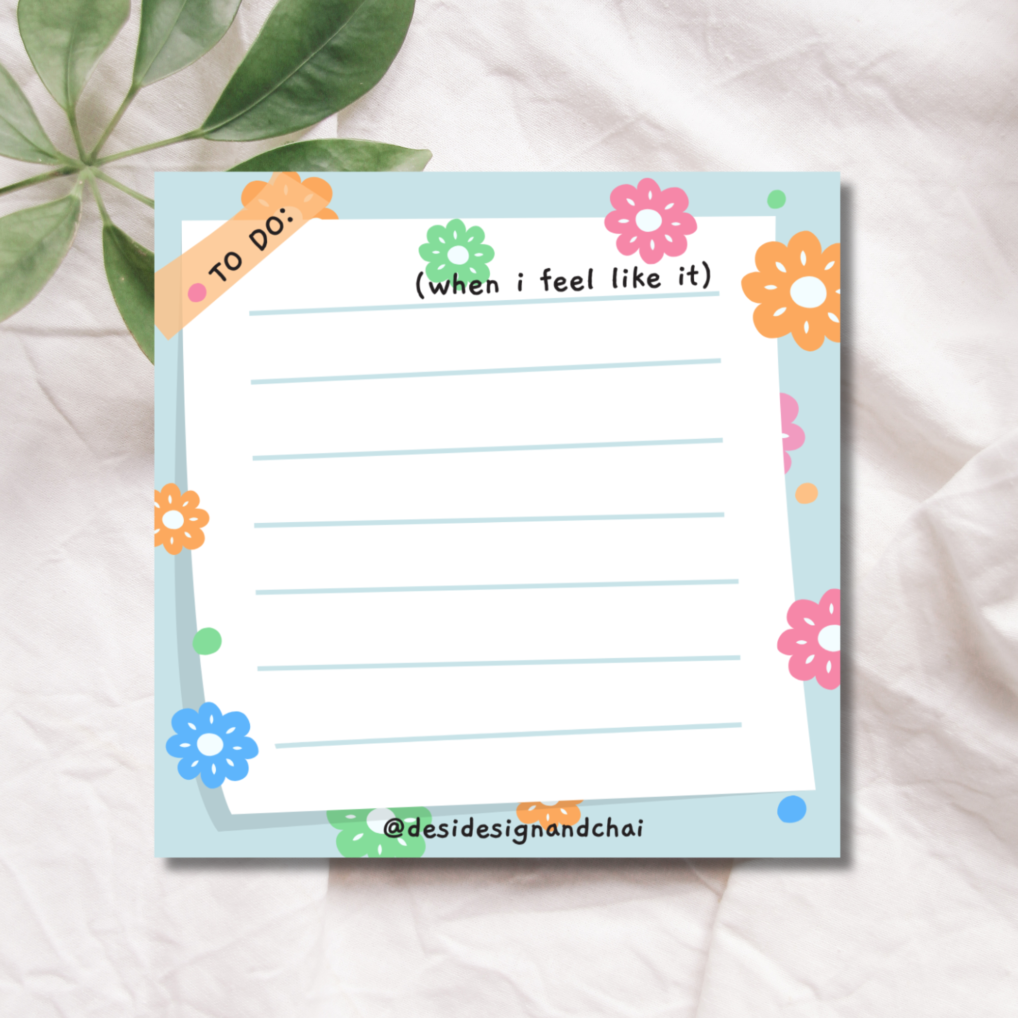 To do - When I feel like it sticky notes – Desi Design And Chai