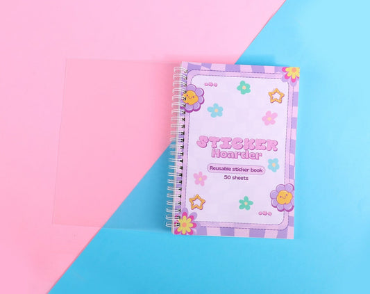 Vinyl sticker book Reusable Scrapbook